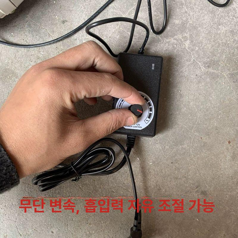 이동식 환풍기 가정용 굽기 고기 환기구 흡입기 무타공 22cm 커버 18W 팬 7m 호스 - 상세 이미지 4