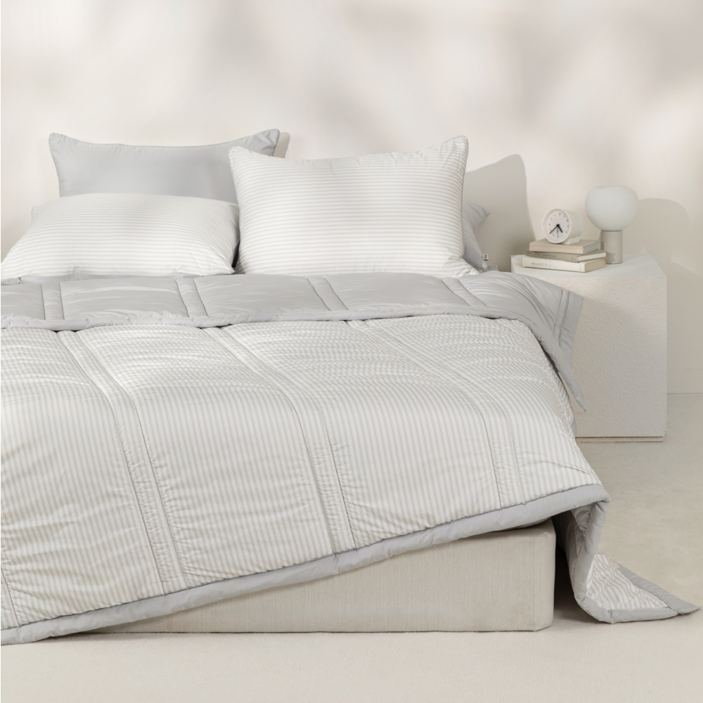 슬라운드 알러메디 스트라이프 알러지케어 먼지없는 사계절 겨울 차렵 이불 SS (FW25)