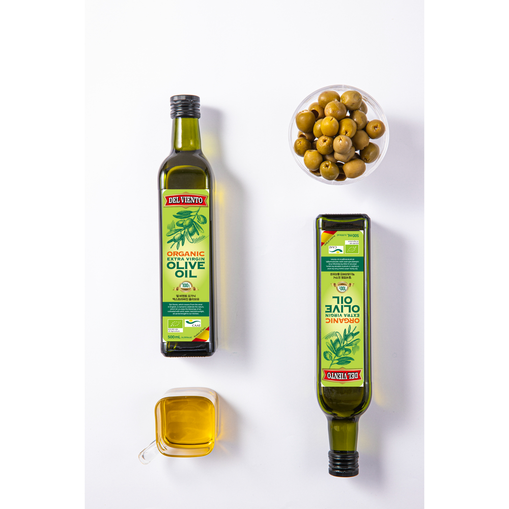 델비엔토 엑스트라버진 올리브유2P+포도씨유1P 500ml 3P 선물세트 안전포장 - 상세 이미지 3