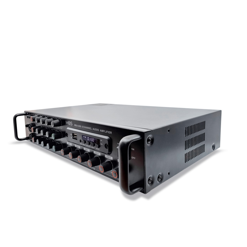 MOS MSA-600 포터블앰프 매장 강의실 식당 카페 USB SD AUX 120Wx6채널 - 상세 이미지 4