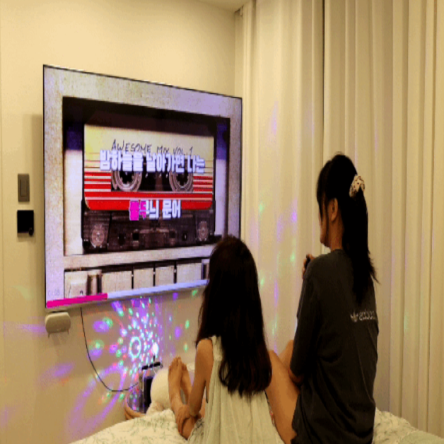 블루투스노래방마이크 스피커 가정용 무선 휴대용 듀엣 노래방기계 이미지 6