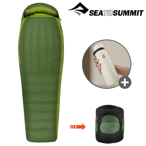 씨투써밋 아센트 AC3 RG 침낭 (지퍼링크L) 백패킹 캠핑 동계 침낭