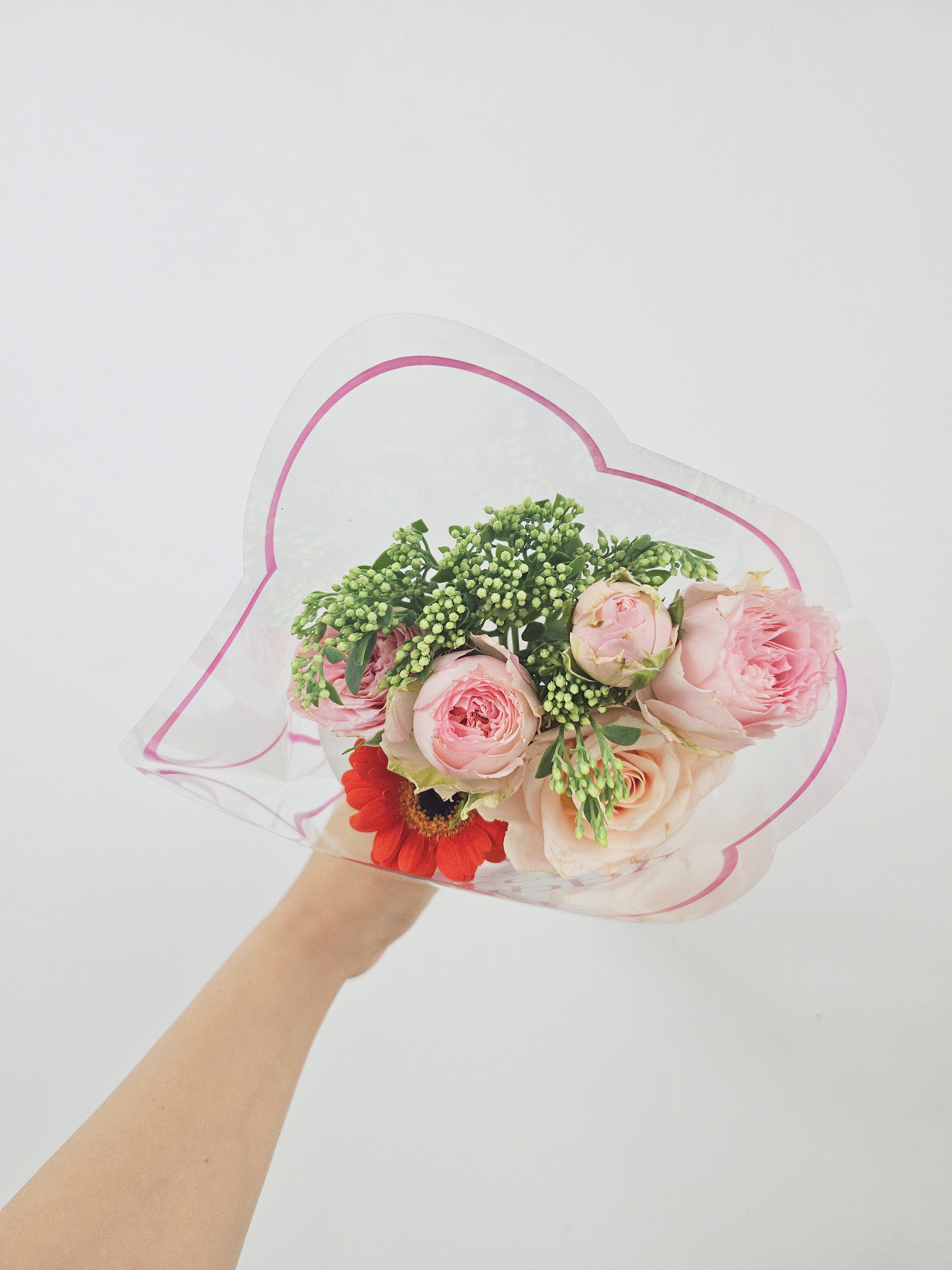 마음꽃히다 생화 꽃다발 포장 미니다발 양재꽃시장 생화택배 생일 - 상세 이미지 3
