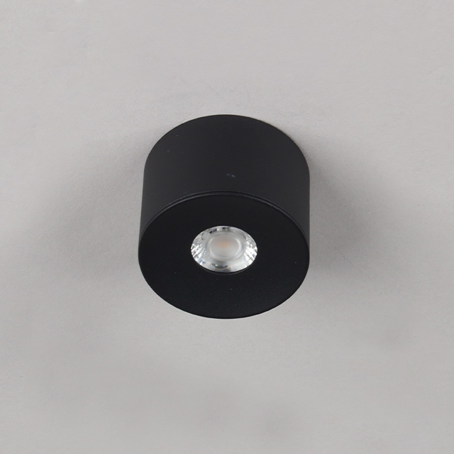 더쎈 LED 레즈노 1등 직부등 COB 5W 블랙 거실 주방 침실 카페 매장 조명 - 상세 이미지 2