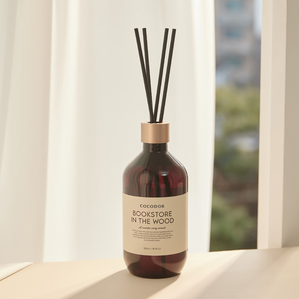 코코도르 프리미엄 디퓨저 500ml 2개입 l 집들이선물 실내방향제 인테리어 홀리데이 양재동꽃시장