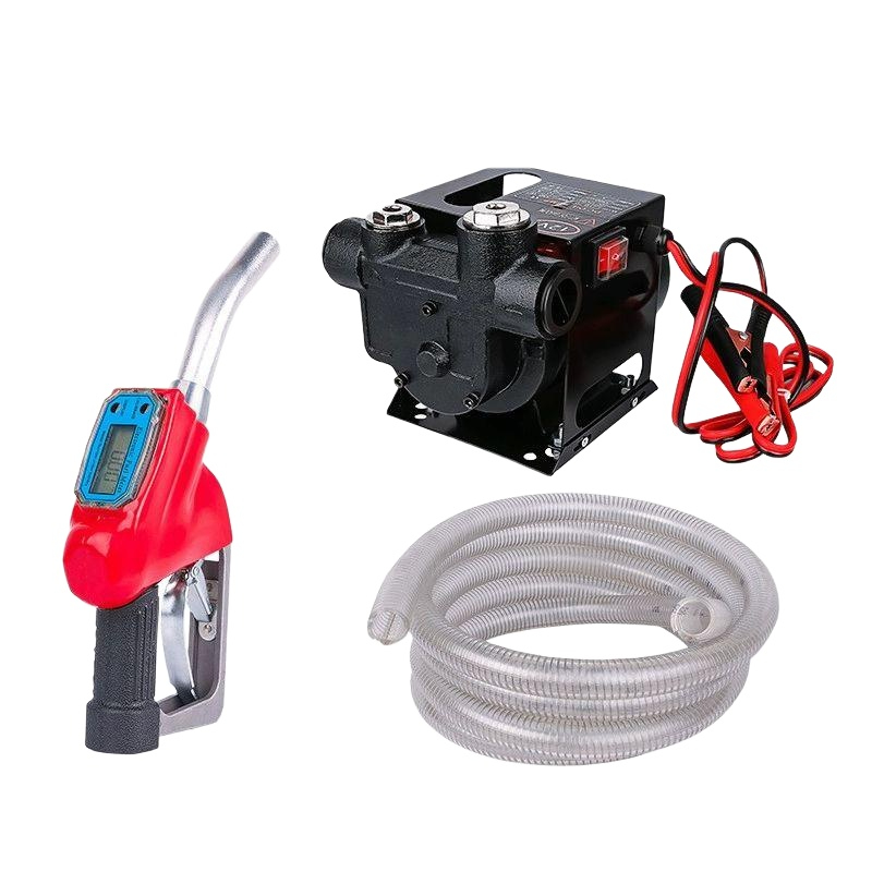 전자 급유건 급유기 역흡입 오일건 스위치 리버싱 플라스틱건 이젝터 자동 12V 550W 계량 투명관 총+10m 이미지 6