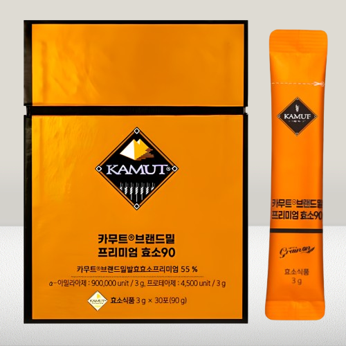 그레인온 카무트 카뮤트 프리미엄90 효소 30포X3개 - 상세 이미지 5