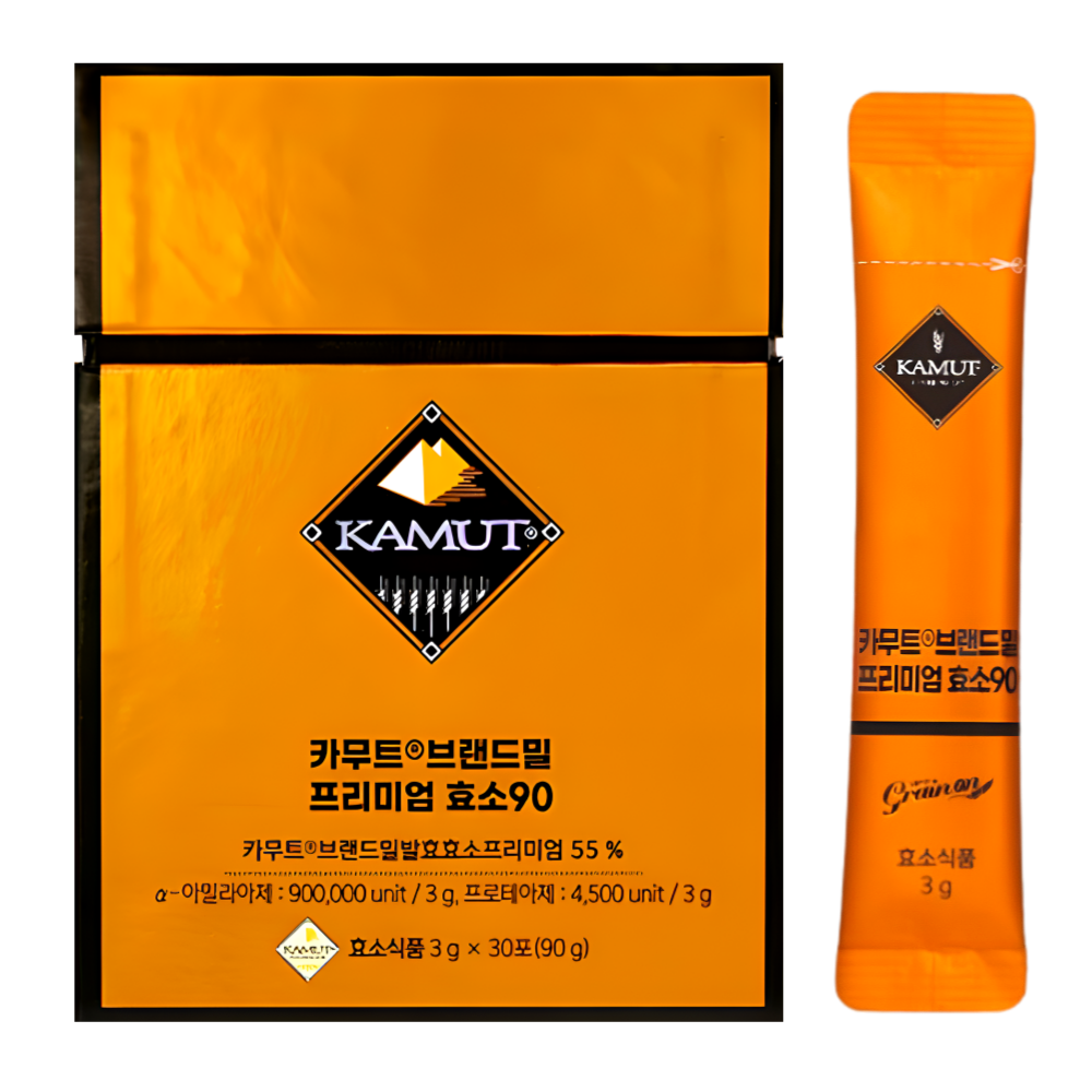 그레인온 카무트 프리미엄 효소 90 카뮤트 30포X1박스 - 메인 이미지