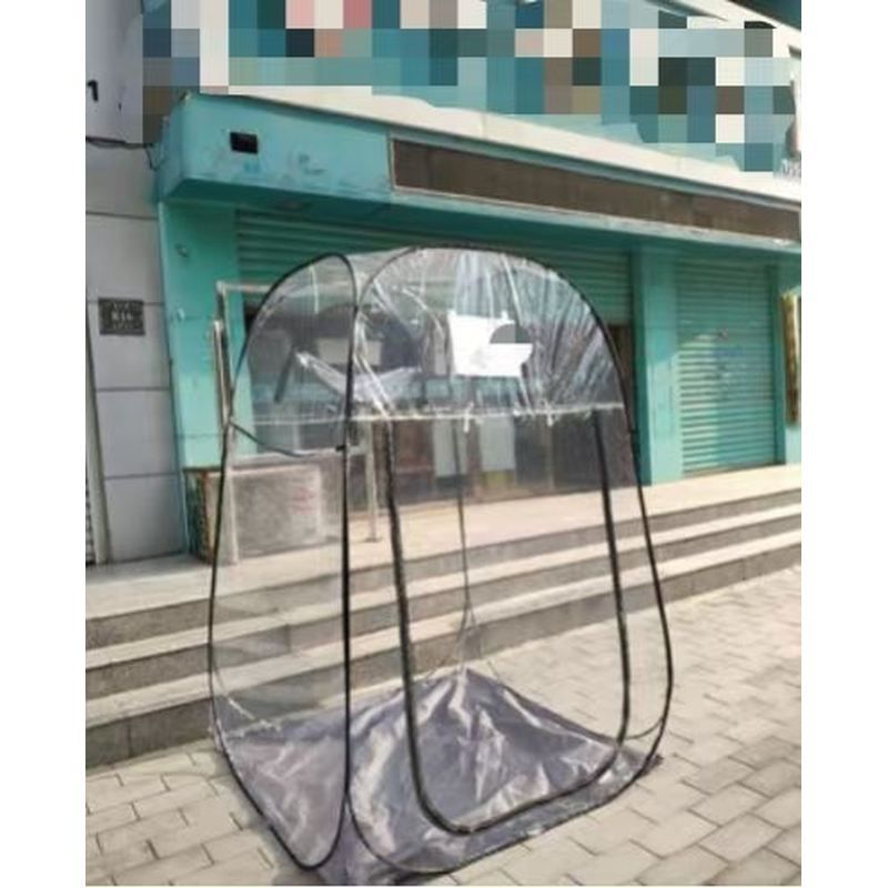 투명돔하우스 버블 방갈로 농막 이동식 쉘터 A74 - 2x1.5x1.6m 투명 - 상세 이미지 2