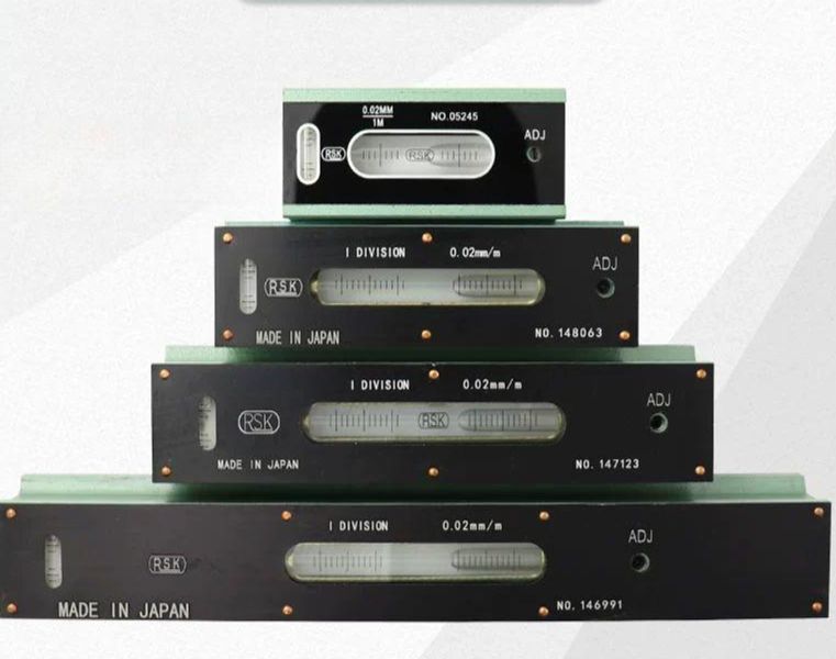 공작기기용 수준기 수평계 수준계 평형 수평대 정밀 공작 RSK 200mm 0.02 - 상품 이미지