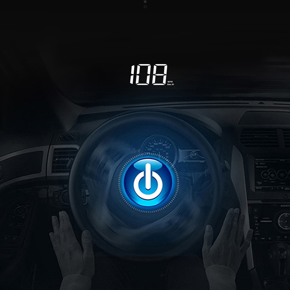 [EVENT]클레버 HUD 헤드업디스플레이 GPS 자동차 속도계 차량용 USB타입 CHM1