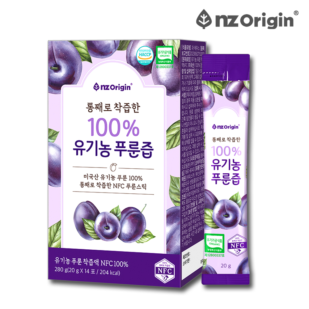 푸룬즙 스틱 유기농 푸룬주스 임산부 변비 푸른 쥬스 14포 - 상품 이미지