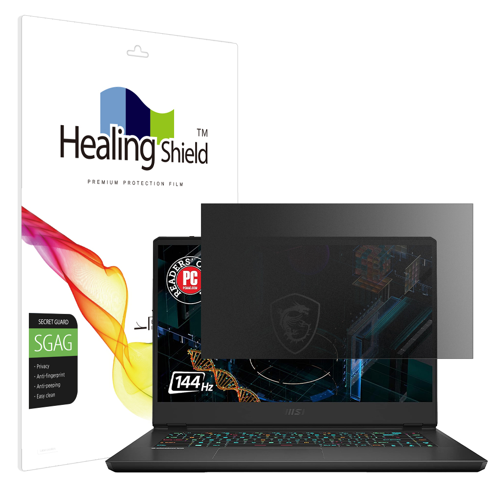 MSI GP66 레오파드 프라이버시 저반사 사생활 보호필름 액정 - 상품 이미지