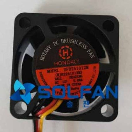 WJB2251012M 2볼타입 / WJ팬 / DC12V 냉각팬 / 25mm x 10mm 사이즈 쿨링팬