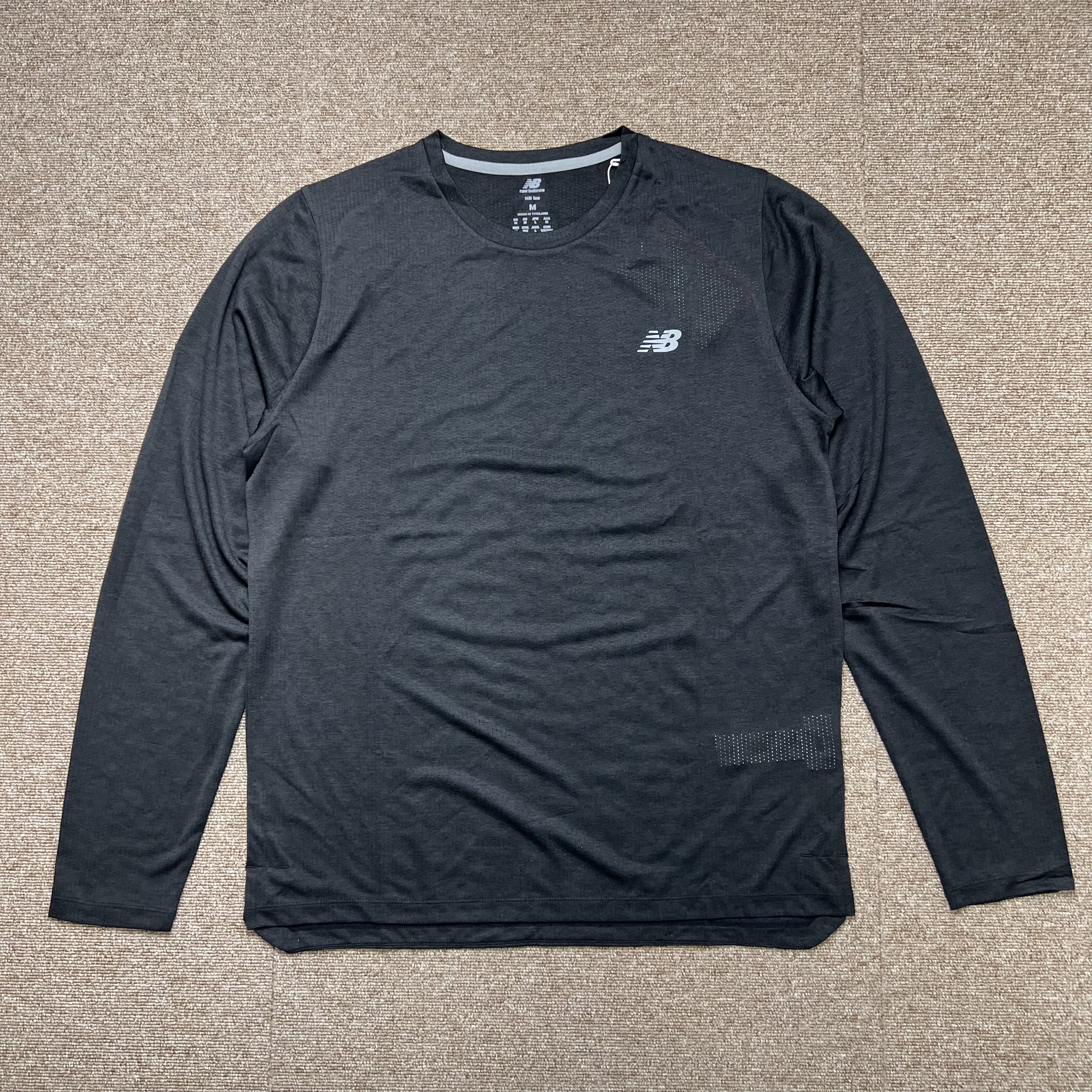 뉴발란스 러닝 긴팔 롱슬리브 마라톤 등산 헬스 트레이닝 운동복 - 상세 이미지 3