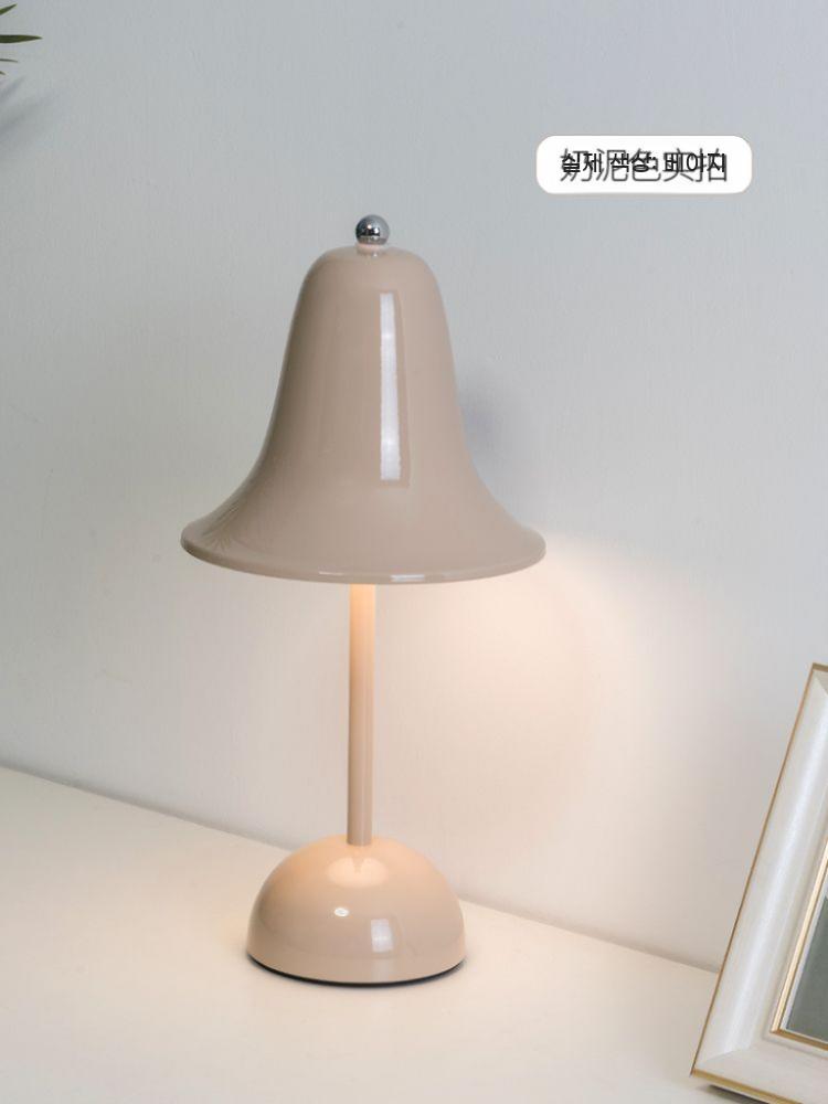 USB 충전식 조명 램프 무드등 종모양 인테리어 테이블 - 상세 이미지 3