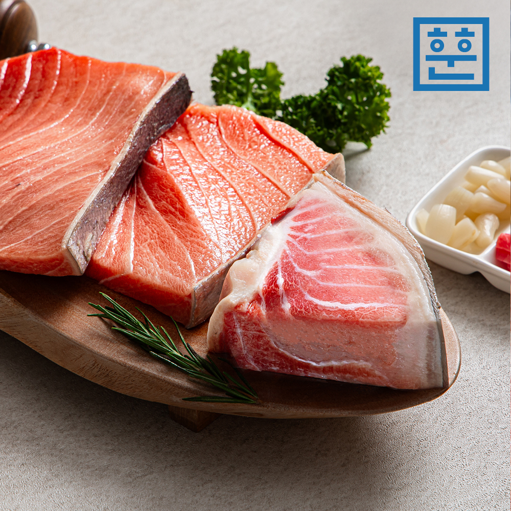 냉동 참치회 참다랑어 블럭참치 뱃살 속살 부위별 선택 오도로 주도로 아카미