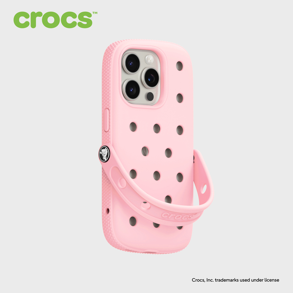 크록스 핸드폰 케이스 for iPhone Series 핑크 밀크, 아이폰15 프로 - 상세 이미지 2