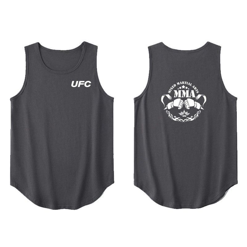 UFC 민소매 MMA 나시 운동복 파이터 복싱 헬스장 킥복싱 - 상세 이미지 4