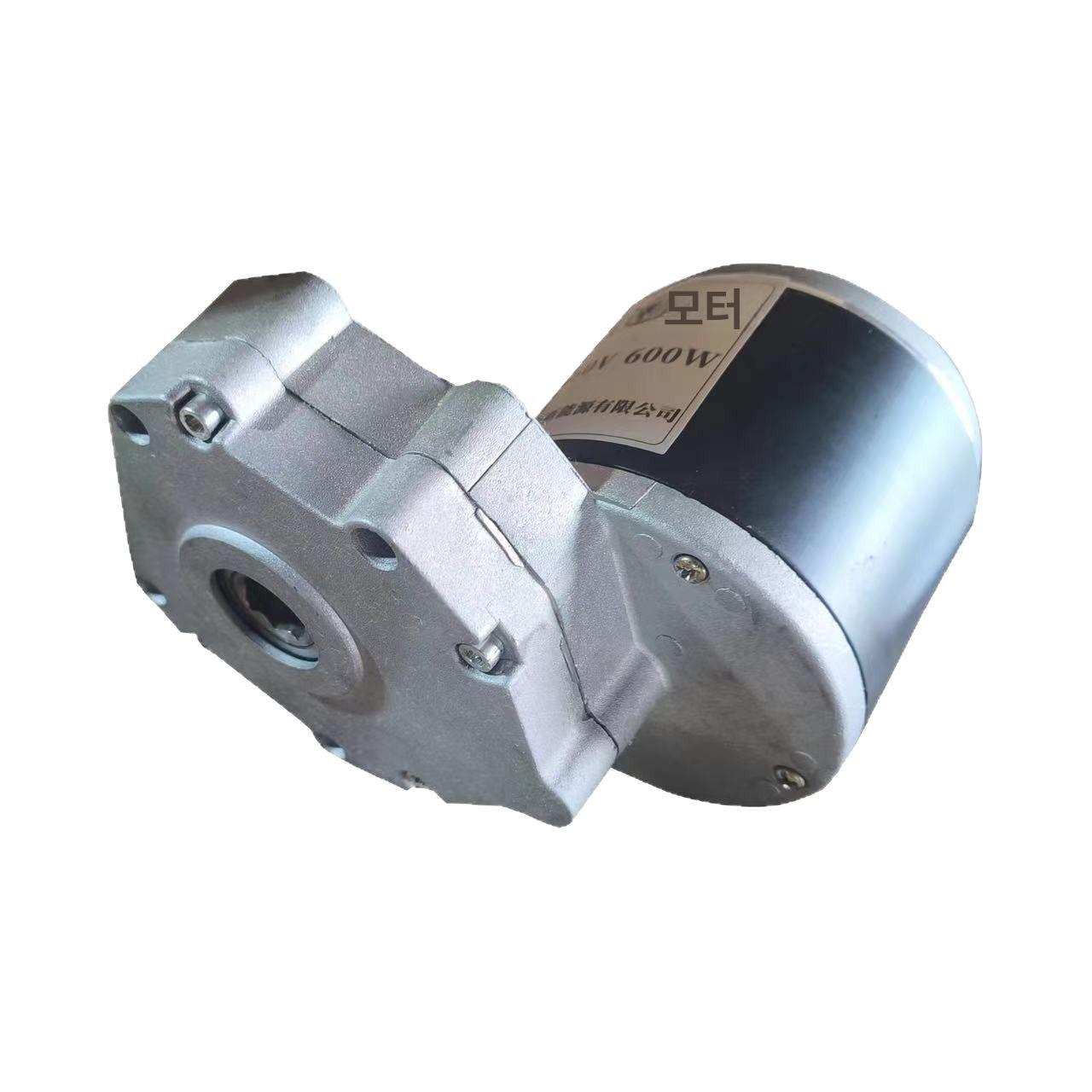 DC감속모터 12V24V600W 60v 농기구 롤러 회전 액추에이터 12V100w16 육각형 구멍 모터 - 메인 이미지