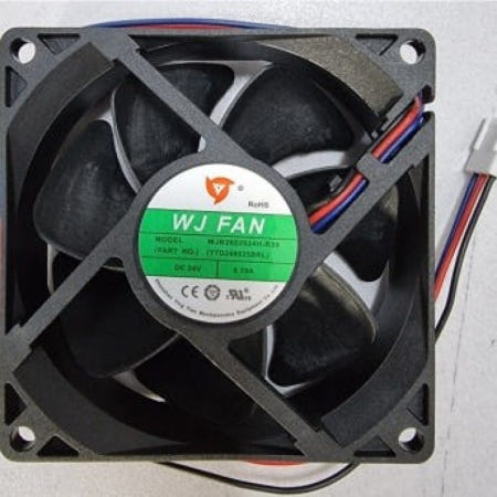 WJB2802524H-R30 2볼타입 / WJ팬 / DCFAN / DC24V 냉각팬 / 80mm x 25mm 사이즈 쿨링팬