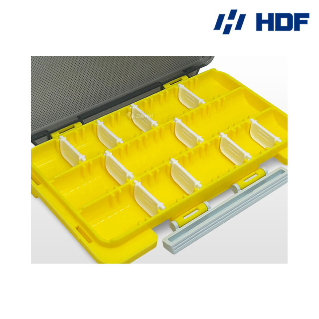 HDF 컴팩트 소품 케이스 HT-2528 상하 결합형 루어 낚시 태클박스 - 상세 이미지 3
