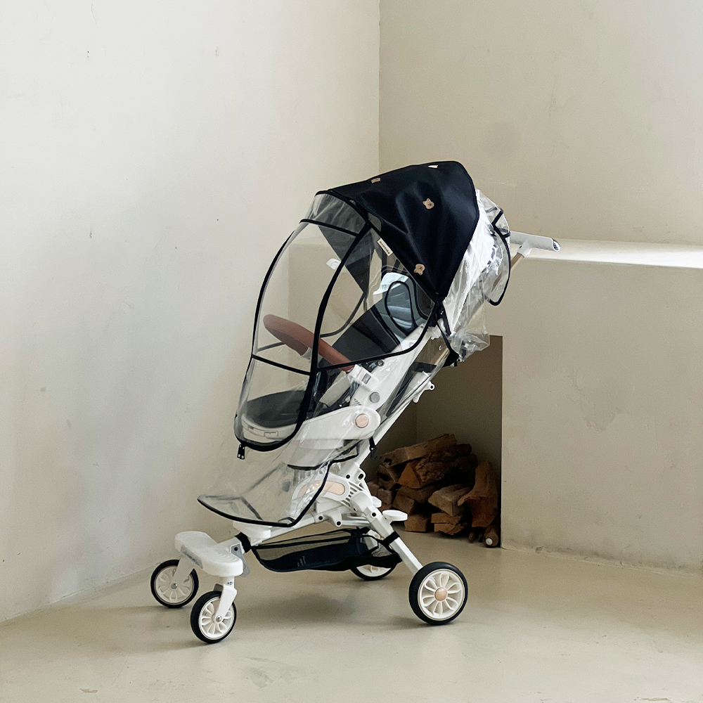 맘노코 프리미엄 유모차 레인커버 부가부 줄즈 오이스터 디럭스 절충형 휴대용 호환 유아차
