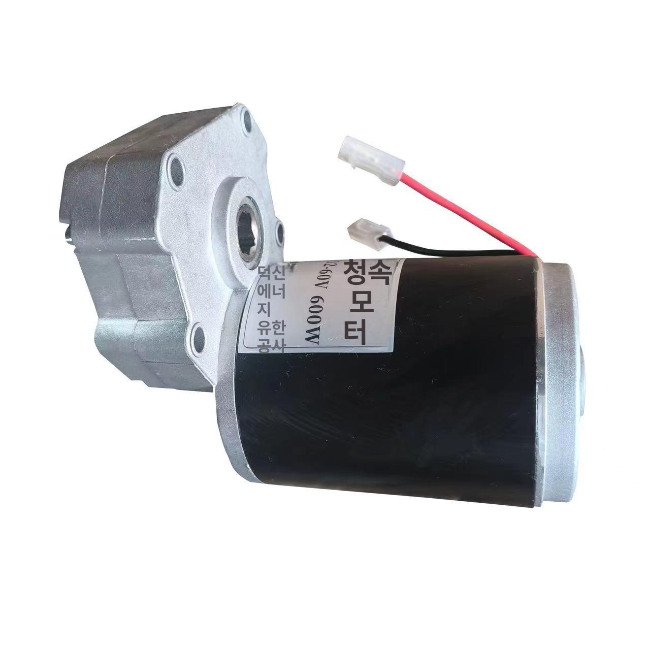 DC감속모터 12V24V600W 60v 농기구 롤러 회전 액추에이터 12V100w16 육각형 구멍 모터 - 상세 이미지 5
