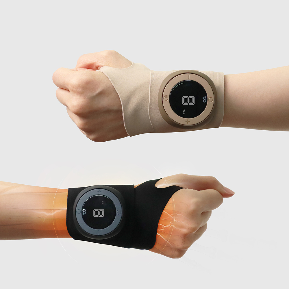 오아 히트스팟S 저주파 무선 온열 찜질 손목 마사지기 EMS 미니 휴대용 안마기 출산선물 제품 이미지