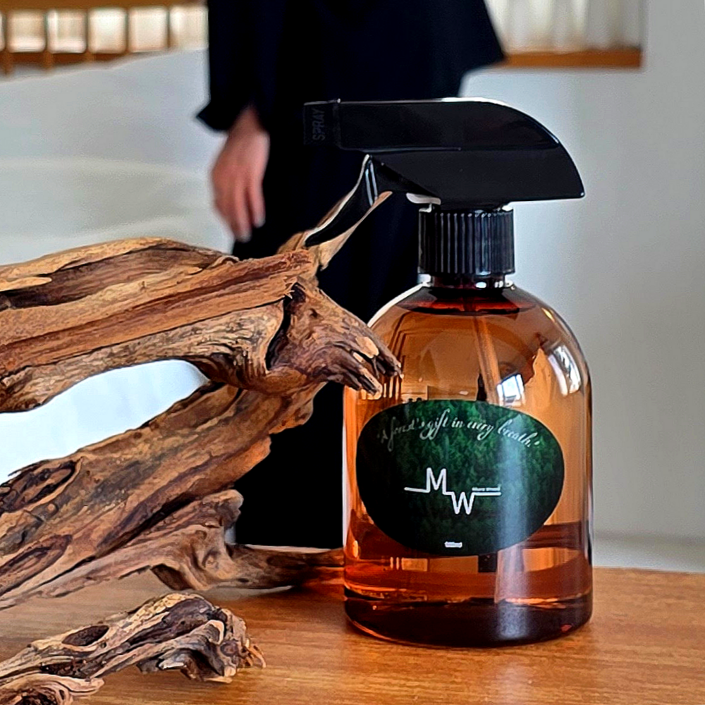 모어우드 피톤치드 스프레이 곰팡이 냄새제거 탈취제 모어편백 편백수 500ml