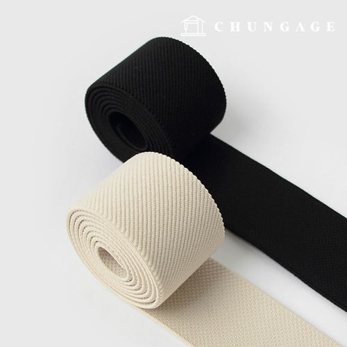 바지 허리고무밴드 다이애그널 고무줄 40mm - 메인 이미지