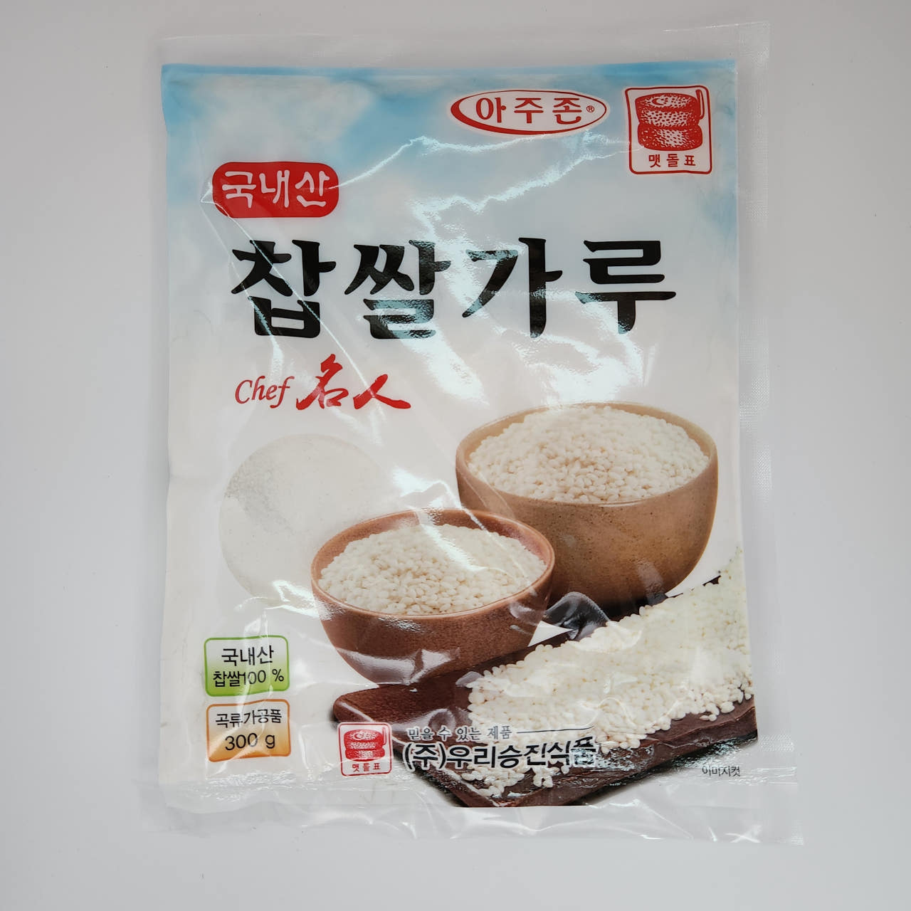 명식품본사 국산 찹쌀가루 중포장 300g, 1개 - 메인 이미지
