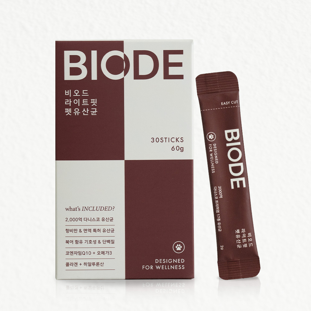 비오드 프리미엄 차세대 강아지유산균 AF균주 장건강 프로바이오틱스 항비만 30포, 2개 이미지 7