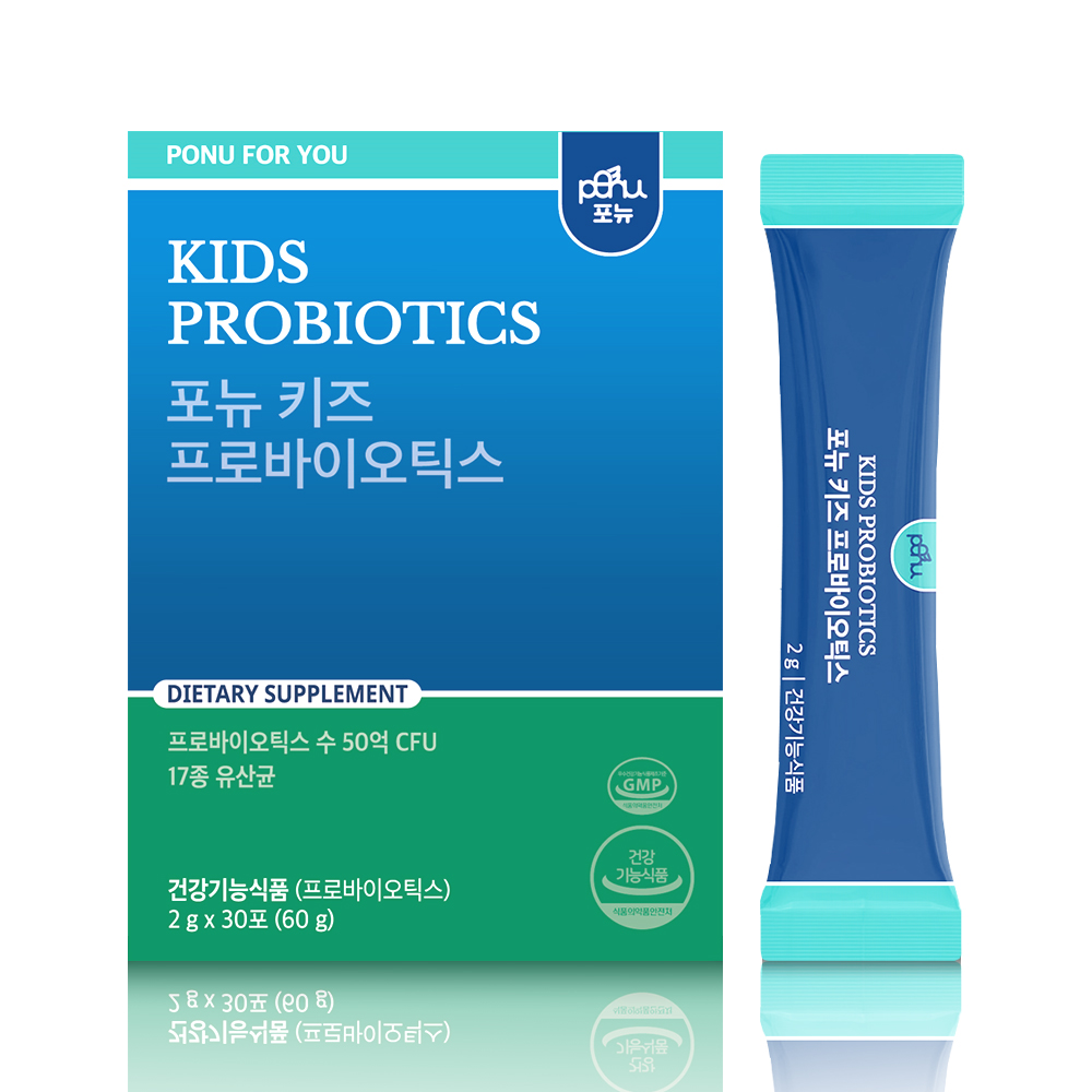 포뉴 키즈 프로바이오틱스 어린이 유산균 NCFB 카제로템 냉장배송 30포, 1개