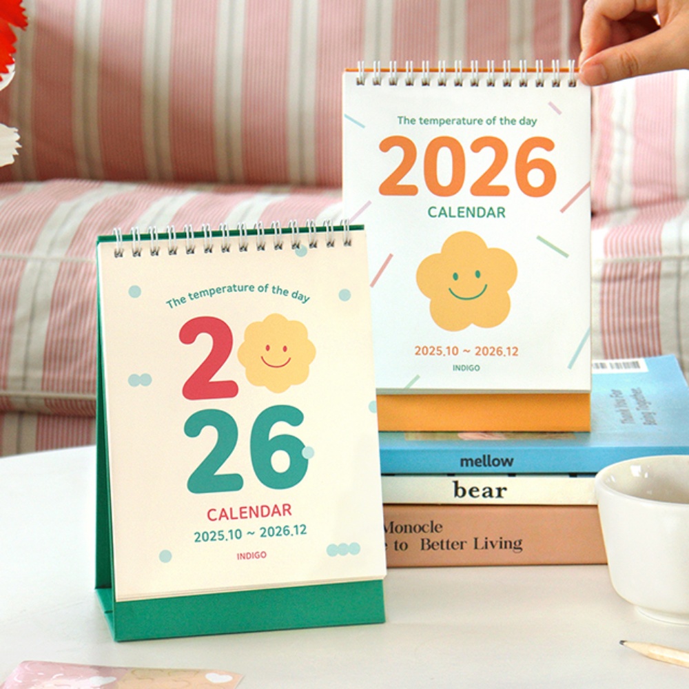 2025년 하반기달력 2026년 연달력 탁상 1년 넘기는 달력 이미지 6