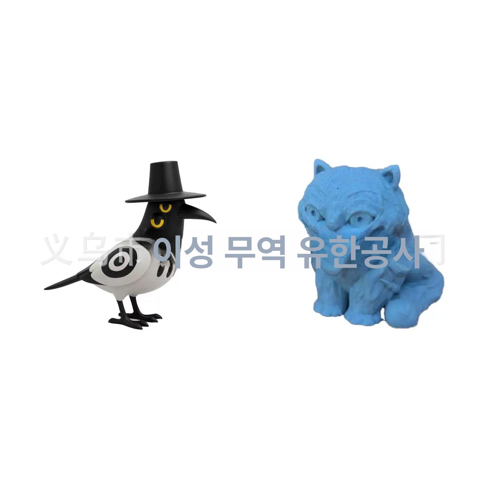 케이팝 데몬 헌터스 더피 장식품 할로윈 소품 피규어 호랑이 - 상세 이미지 5