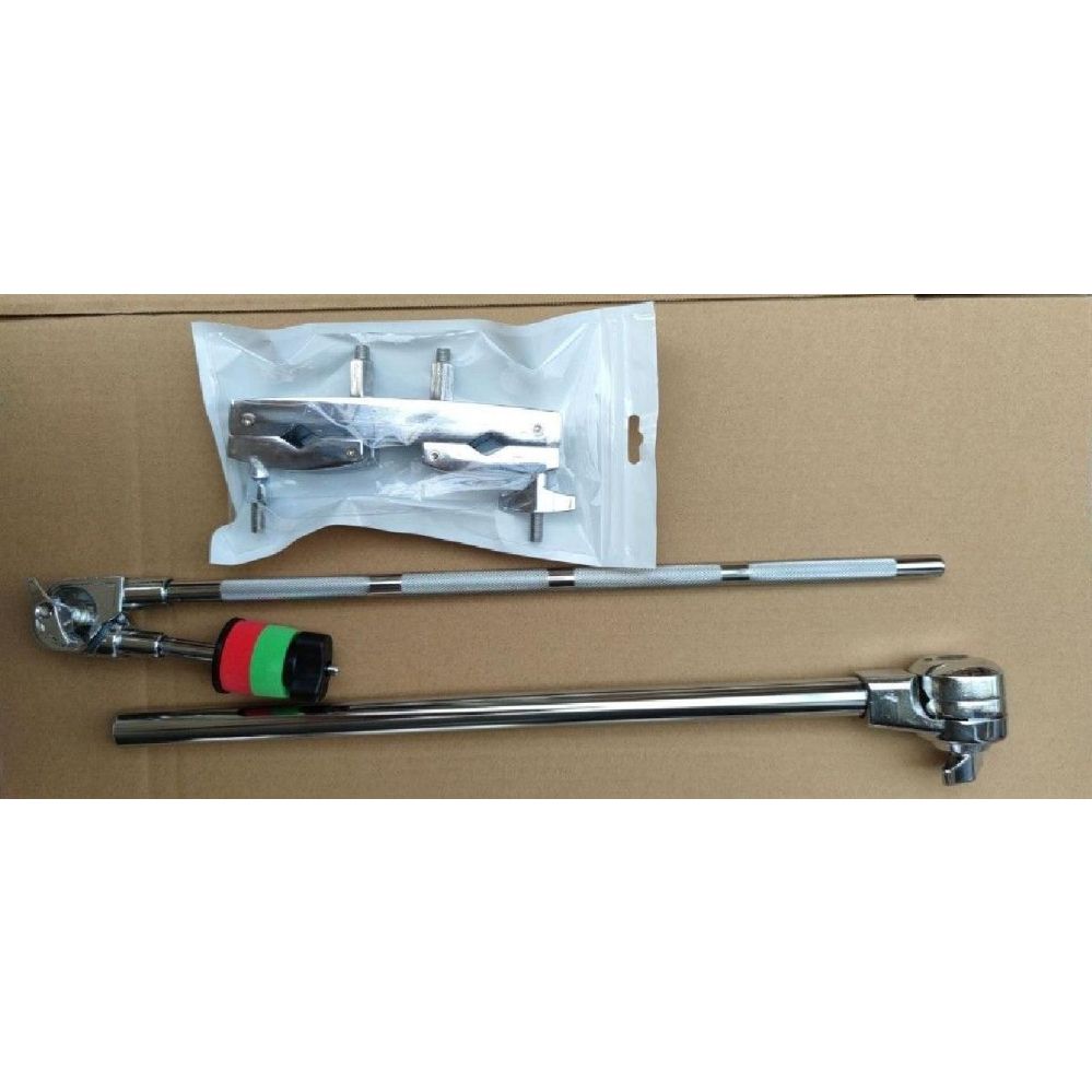 전자드럼 스탠드 홀더 브래킷 심벌 다이 받침대 플레이트 심벌즈 랙+카드홀더 - 상품 이미지