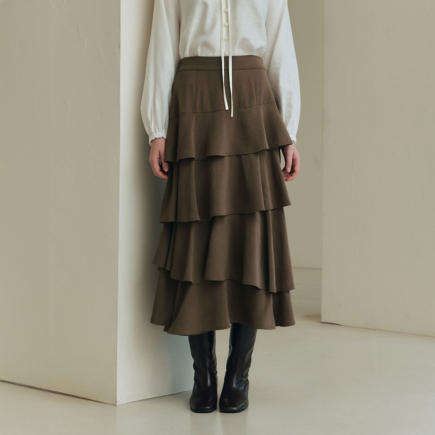 [제로스트릿][3컬러] 캉캉 플레어 스커트 KANGKANG FLARE SKIRT