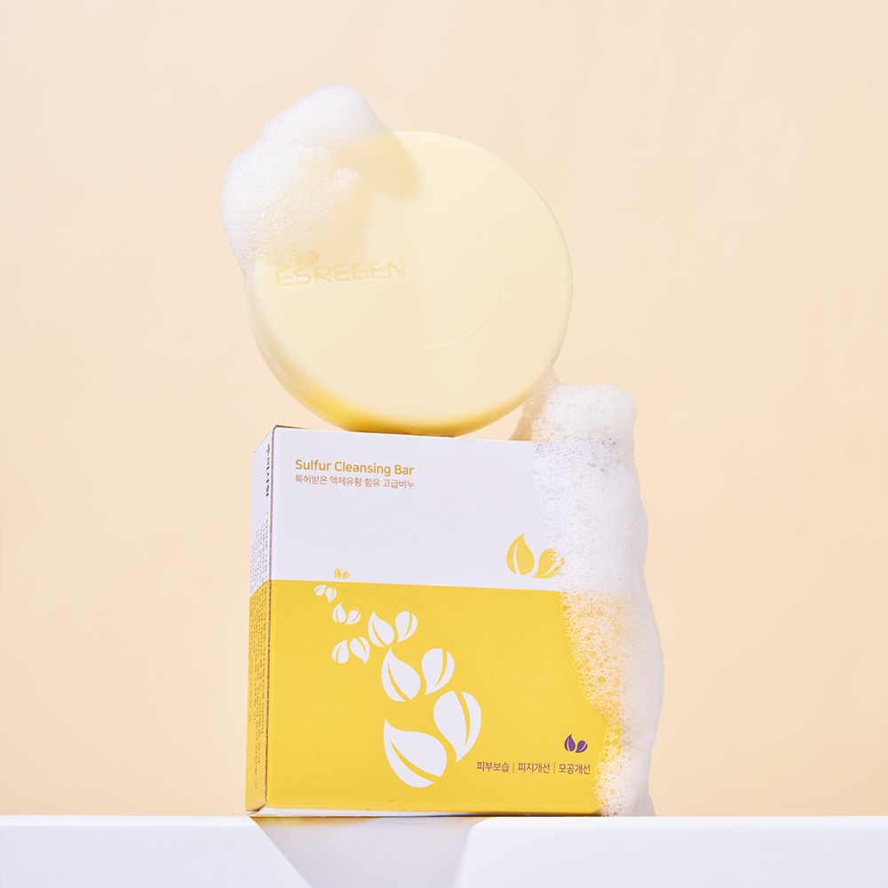 에스리젠 특허 액체 유황 프리미엄 천연 클렌징 세수 세안 비누 70g, 1개 - 상세 이미지 5