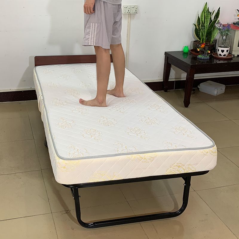폴딩간이침대 접이식매트리스 농막 당직실 낮잠 블루 안 감 폭 95cm 두께 9 이미지 6