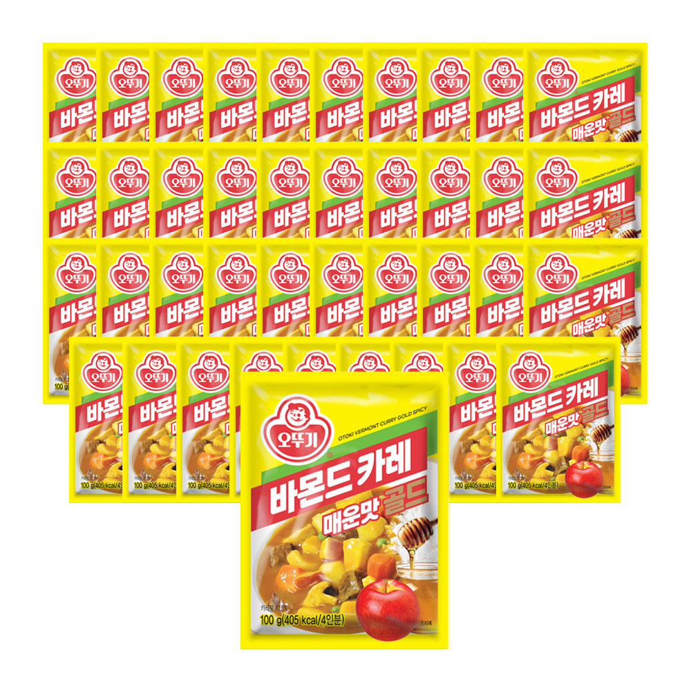 오뚜기 바몬드카레골드 매운맛, 100g, 40개 - 상품 이미지