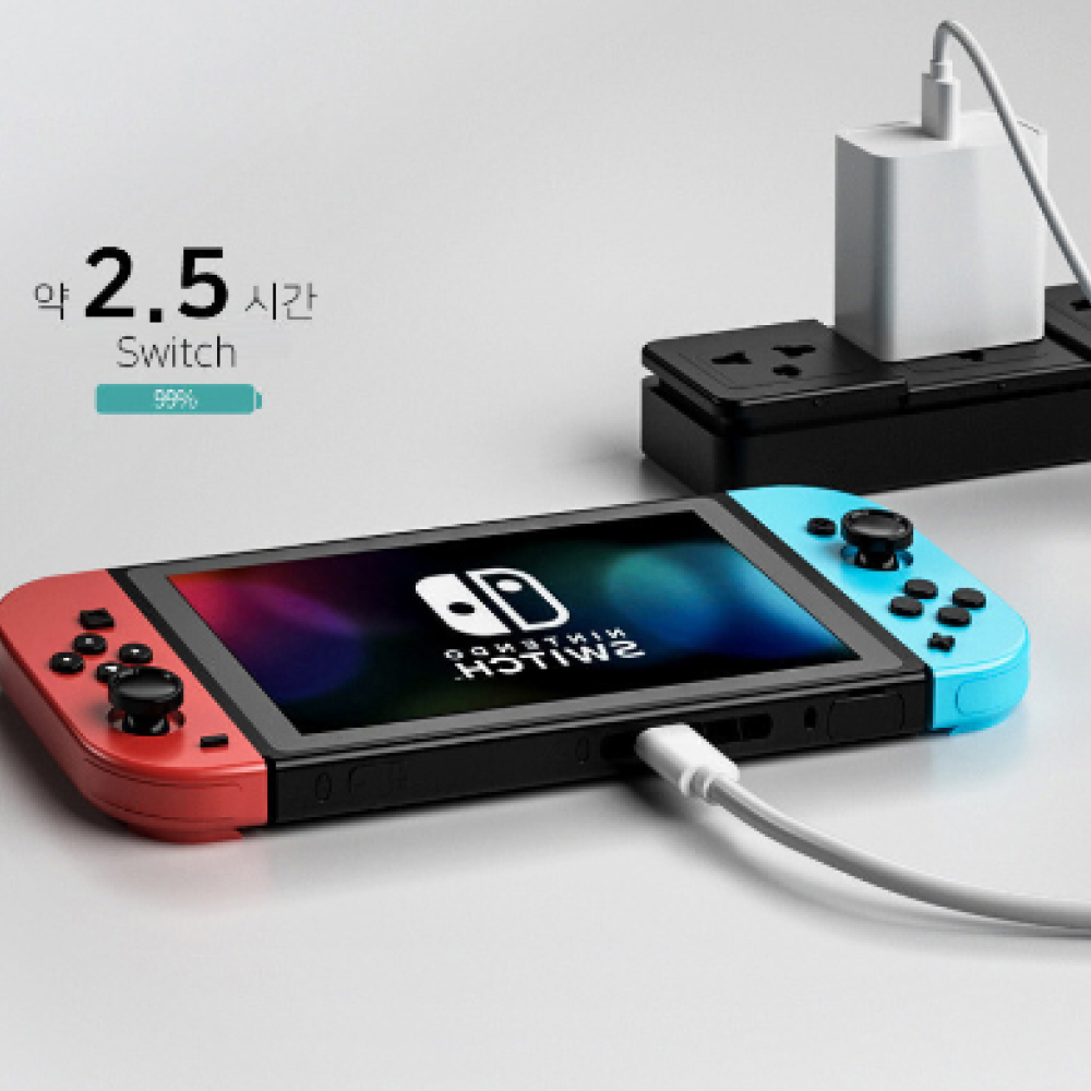 베이직 USB C to C PD 초고속 충전케이블 100W 50cm - 상세 이미지 3