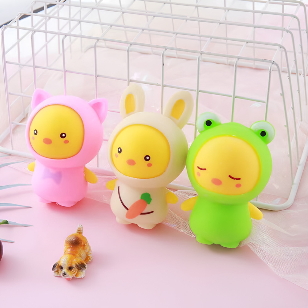 빌리네집 옷입히는 병아리 말랑이 인형 3컬러 - 상세 이미지 2