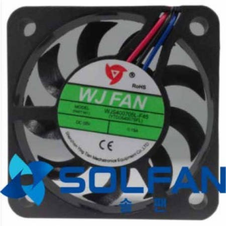WJS400705L-F45 슬리브타입 / WJ팬 / DC5V 냉각팬 / 40mm x 7mm 사이즈 쿨링팬