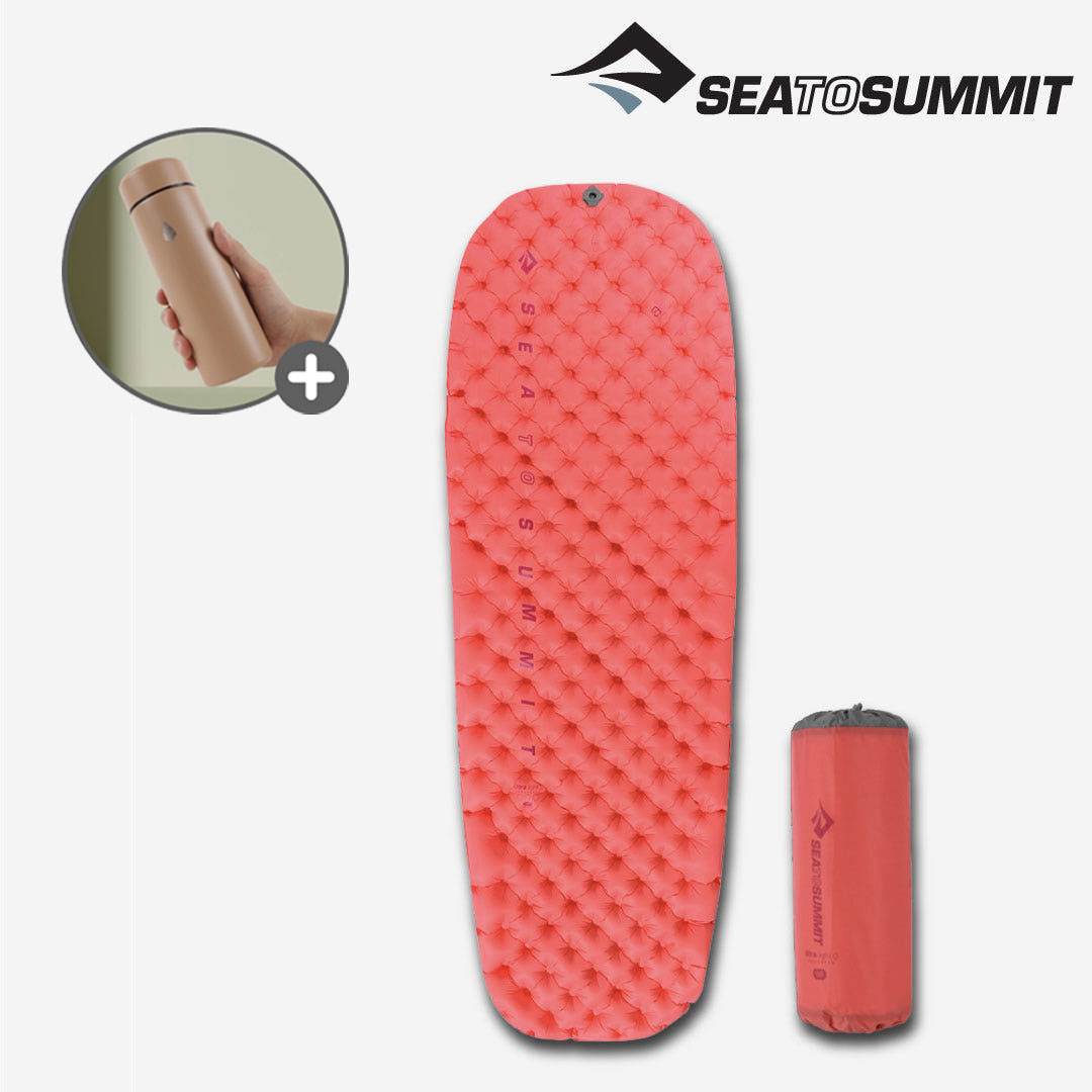 씨투써밋 여성용 울트라라이트 인슐레이티드 RG 백패킹 경량 에어매트
