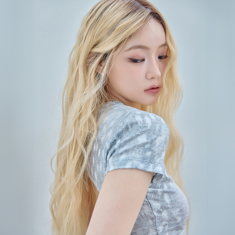 수제 통가발 스트레이트 25인치 슬릭컷 블론드 백금발 이미지 8