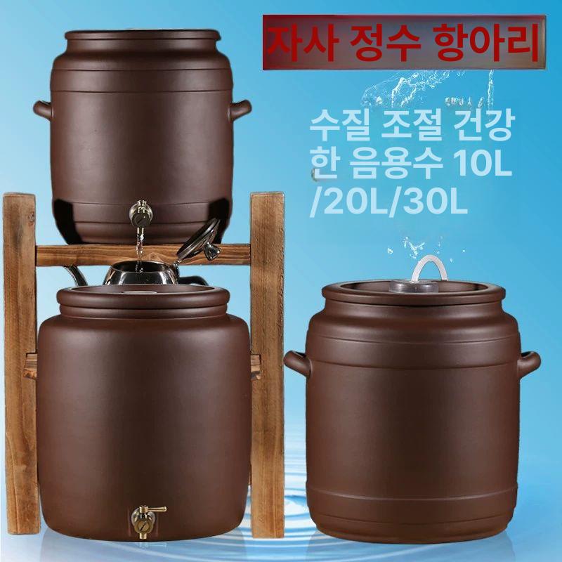 뷔페 워터 디스펜서 물항아리 술통 물독 워터저그 10L 수도꼭지형 - 상세 이미지 3
