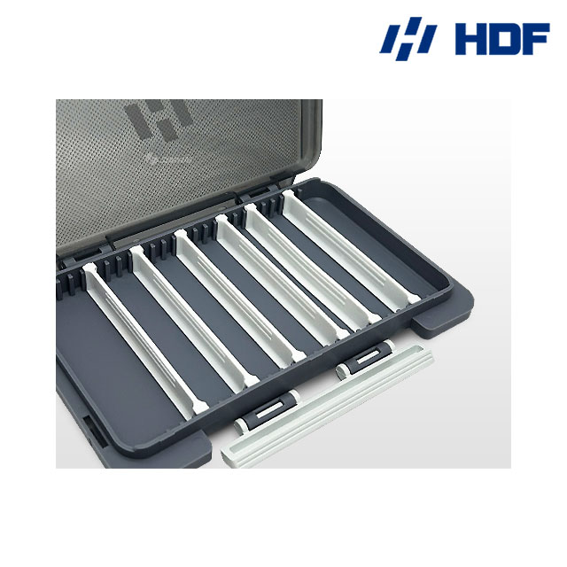 HDF 컴팩트 웜 케이스 HT-2529 상하 결합형 루어 보관 태클박스 - 상세 이미지 4