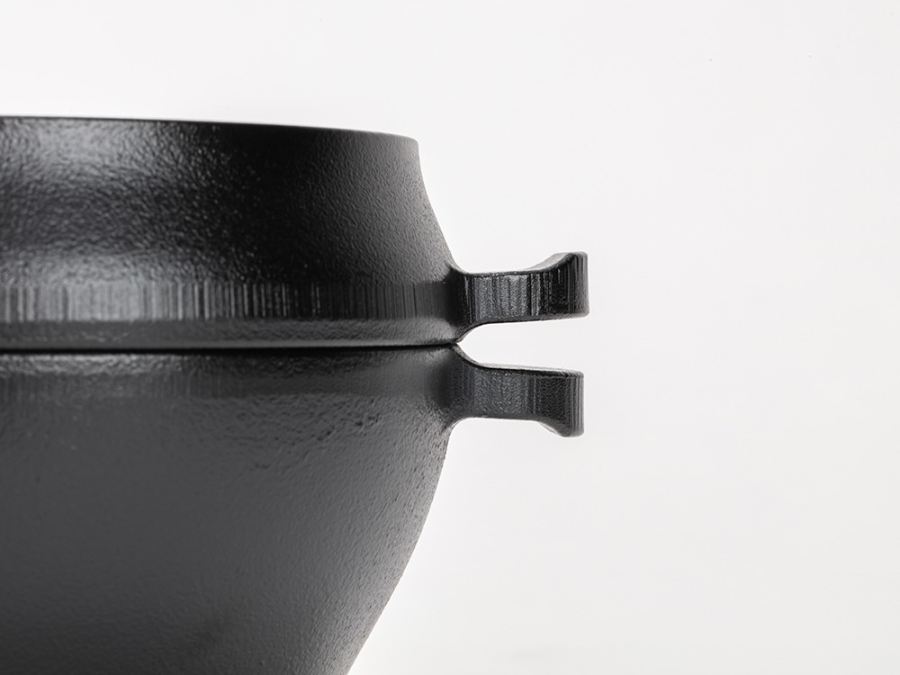 스노우피크 더치오븐 주철 마이크로 오벌 미니 무쇠 뚜껑겸용 CS-503R