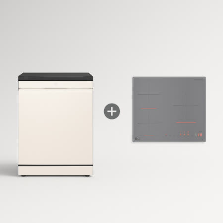 [2일안쪽 엘지기사 전국방문설치] 엘지 오브제 인덕션 3구 & 빌트인 식기세척기 세트 BEI3CSQ + DUBJ2E